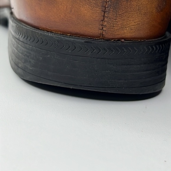 Cole Haan Men’s Tan Leather Oxford Dress Shoes | Classic Lace Up Business Formal - Picture 6 of 10